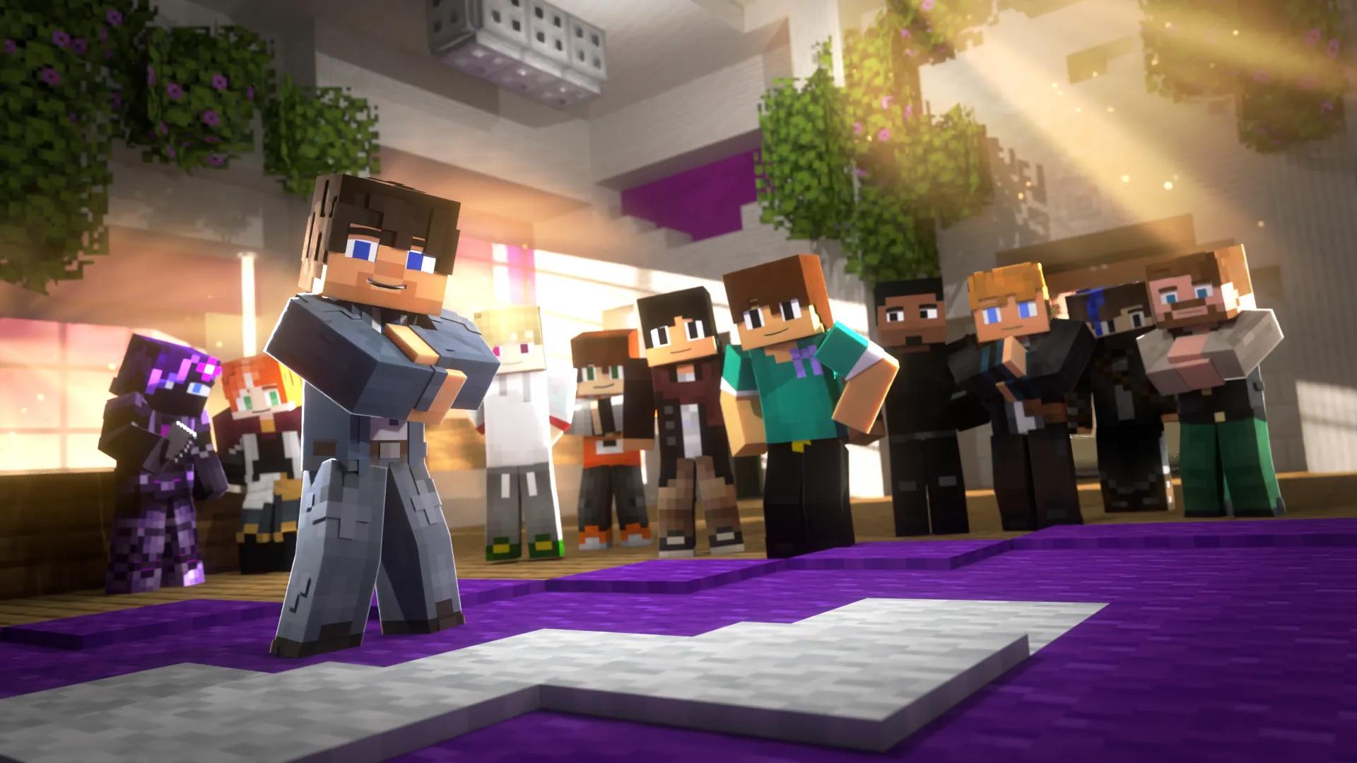 Squared Media Team Characters