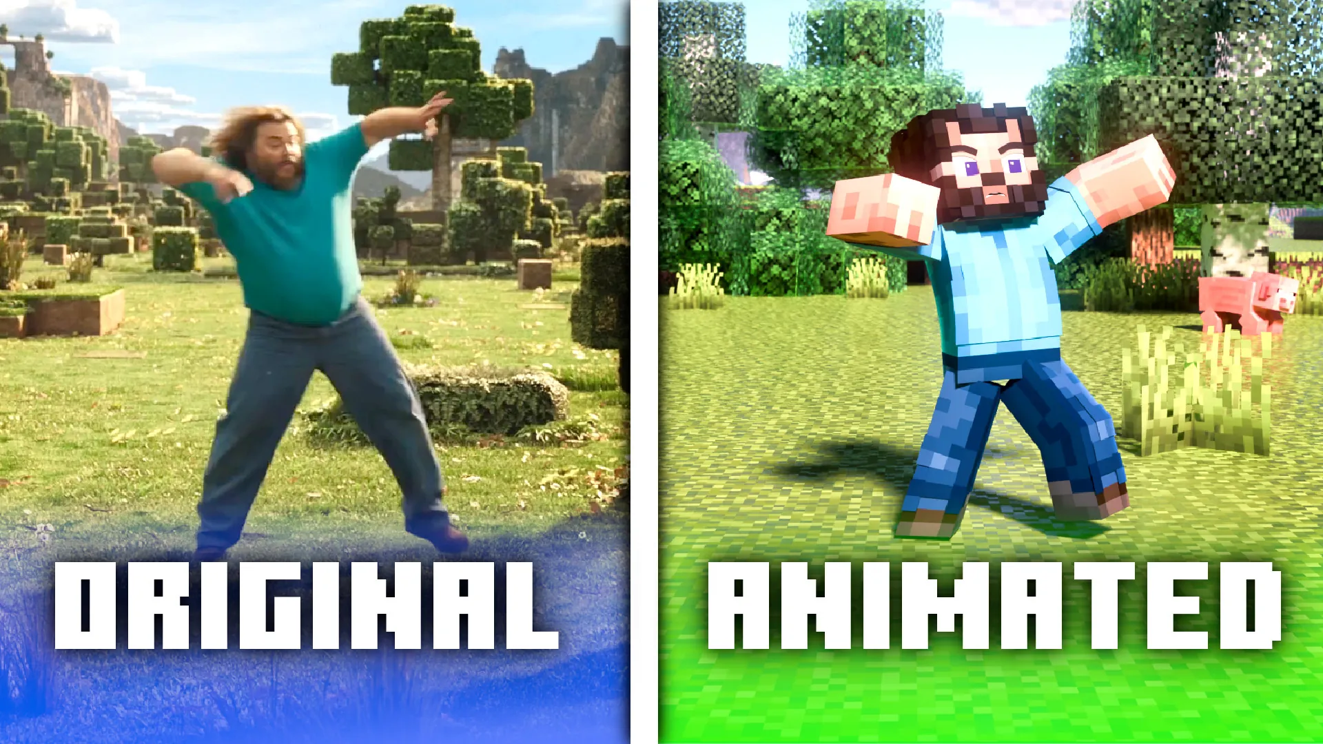 A Minecraft Movie Trailer Remake by Squared Media